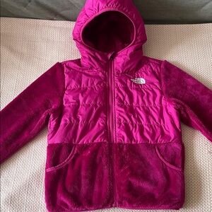 The North Face Fuchsia Hooded Jacket Girls